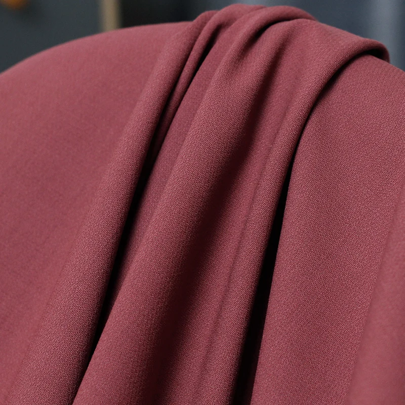 Ткань японский красный цвет камвольная шерстяная ткань 100% шерсть материалы для