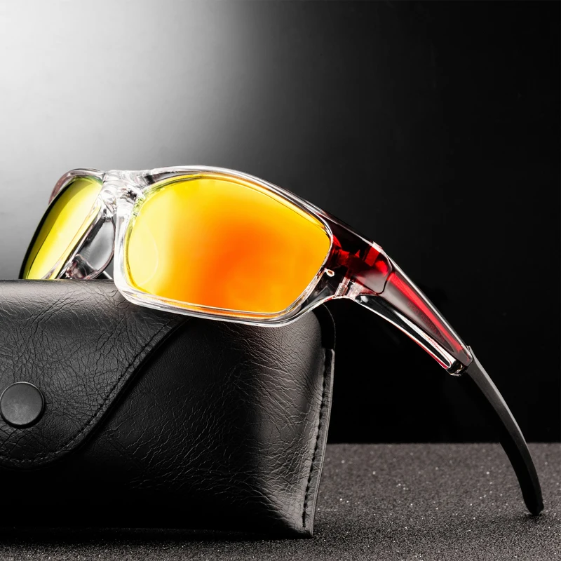 

2021 New Sports Polarized Sunglasses Men Women Driving Fishing Sun Glasses Male Vintage Shades Day And Night vision Goggle UV400