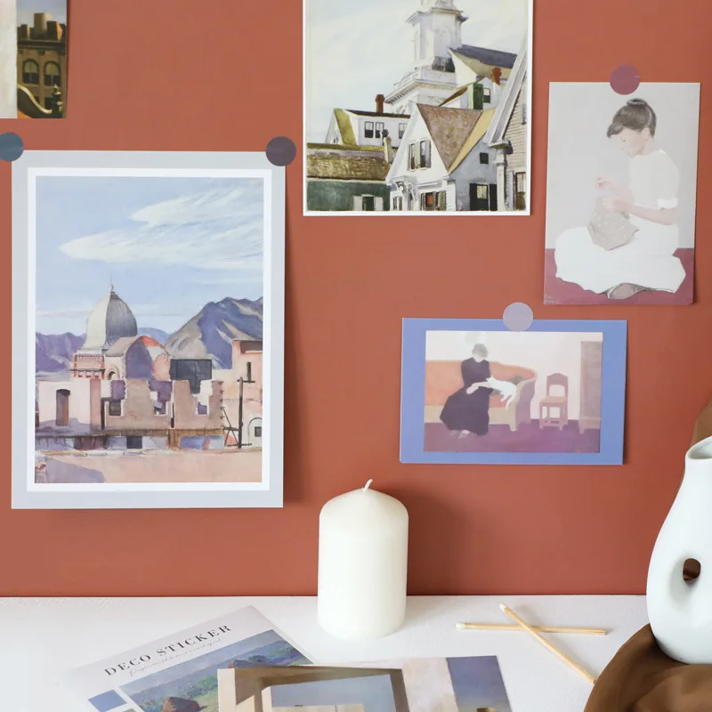 5 листов скандинавские декорации открытка креативная фон декоративная роспись