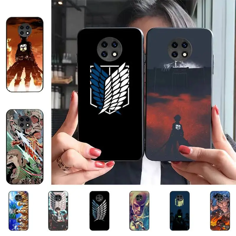 

Anime Japanese attack on Titan Phone Case For Redmi 9 5 S2 K30pro Silicone Fundas for Redmi 8 7 7A note 5 5A Capa