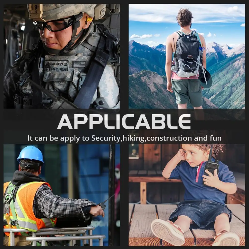 

Baofeng UV-5R Walkie Talkie Professional CB Radio Station Baofeng UV 5R Transceiver 5W VHF UHF Portable UV5R Hunting Ham Radio