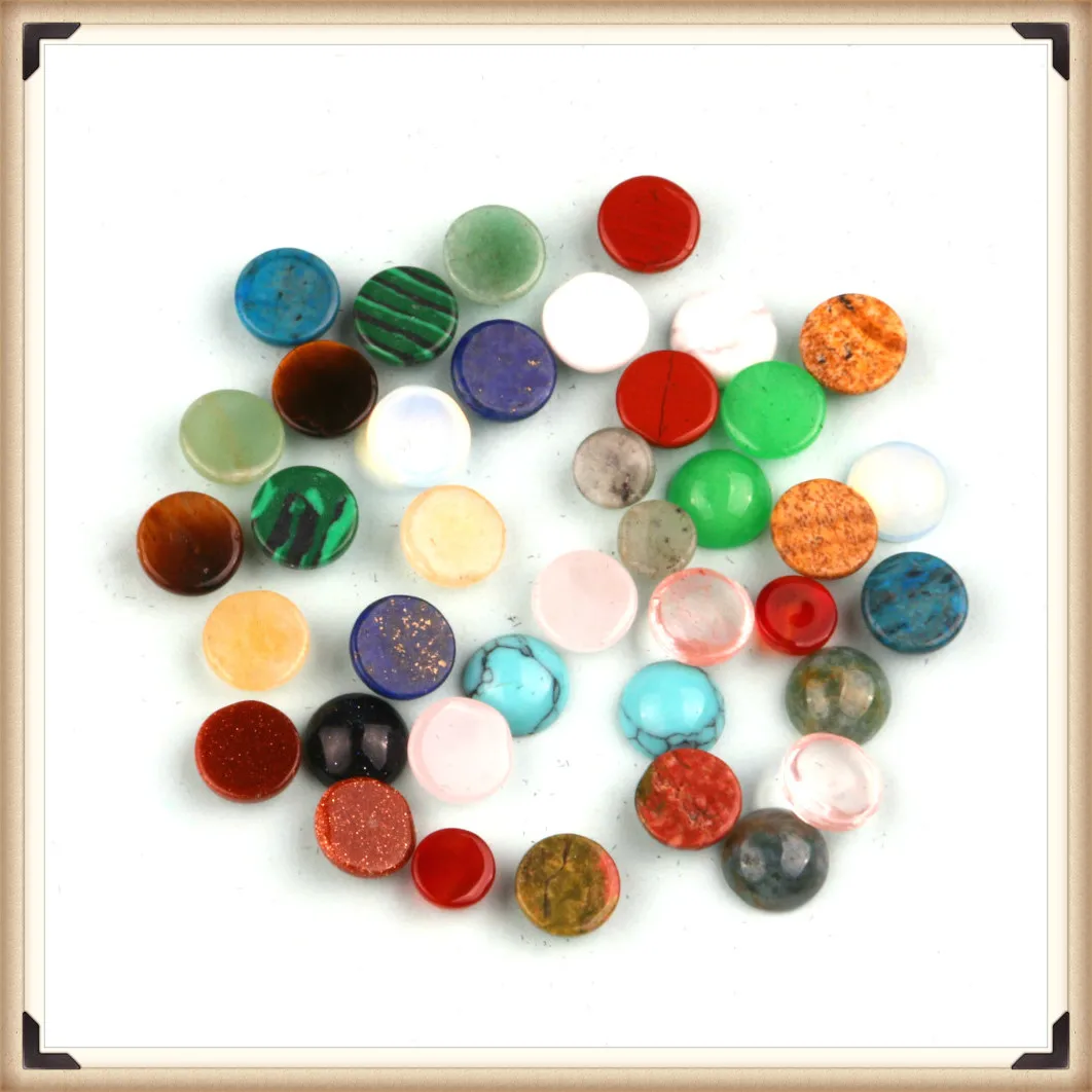 10 шт./пакет натуральный аметист кабошон 12 мм кольцо с уплотнительным кольцом