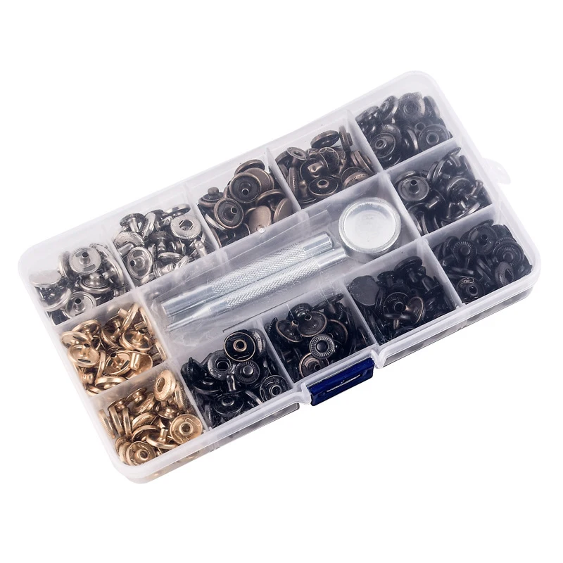 20 комплектов кнопок + инструменты для ручной установки аксессуары