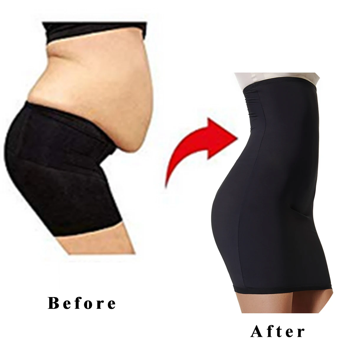 Joyshaper платье для похудения с высокой талией женские мини платья полукорсеты