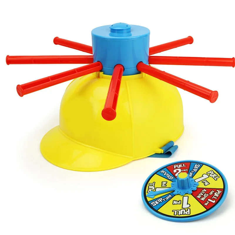 

New Wet Water Challenge Hat Water Cap Toy Trick Party Props Hat Spot Wet Head Hat Head Game