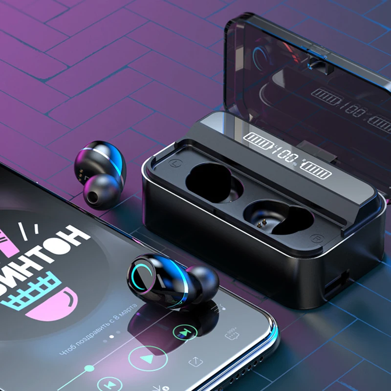 Беспроводные наушники Arlado G09 Bluetooth V5.1 гарнитура бинауральный сенсорный контроль