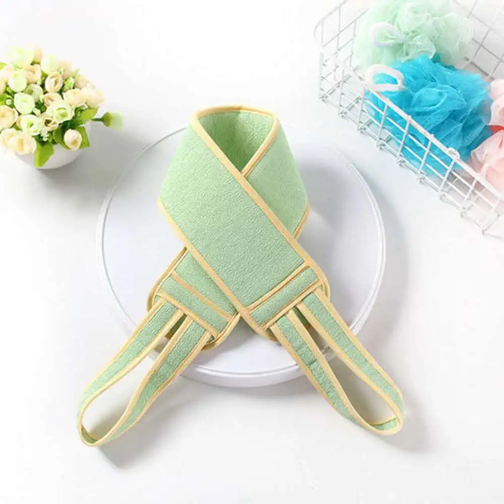 

3Pcs Back Bath Towel Adults Wash Towel Cleaning Bar Bath Sponge Bath Gloves Bathroom Accessories
