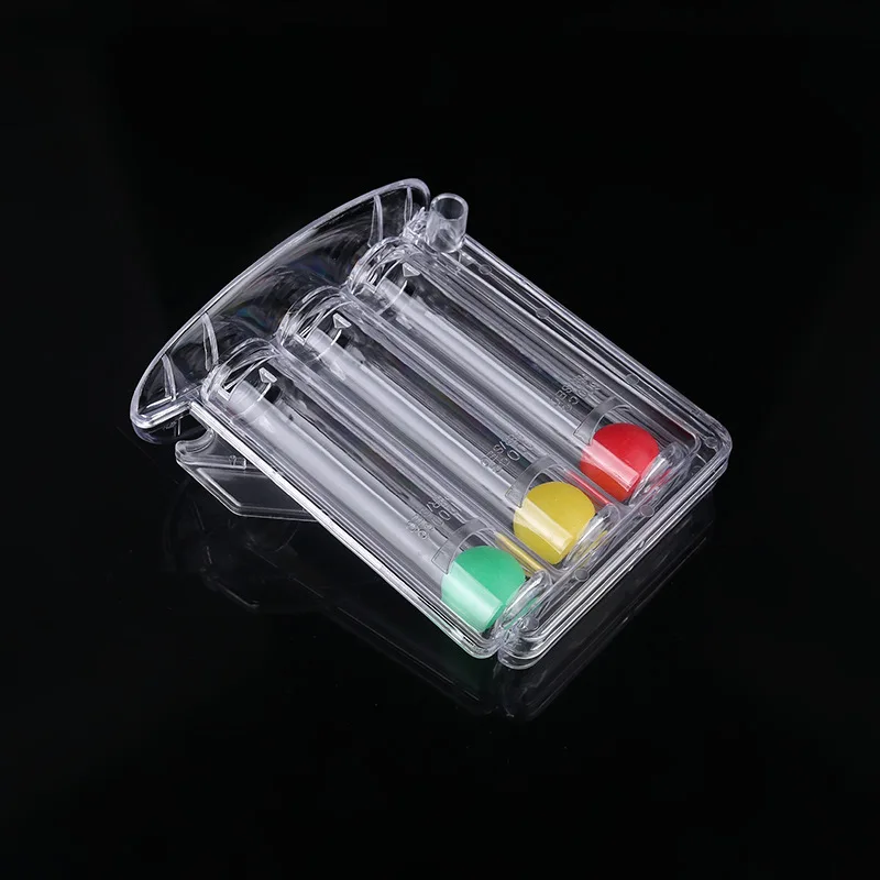 Три мяча жизненно Ёмкость дыхание тренер спирометр легких вдыхания который