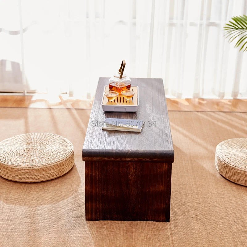 Старинный деревянный стол для пианино со складными ножками прямоугольный чайный