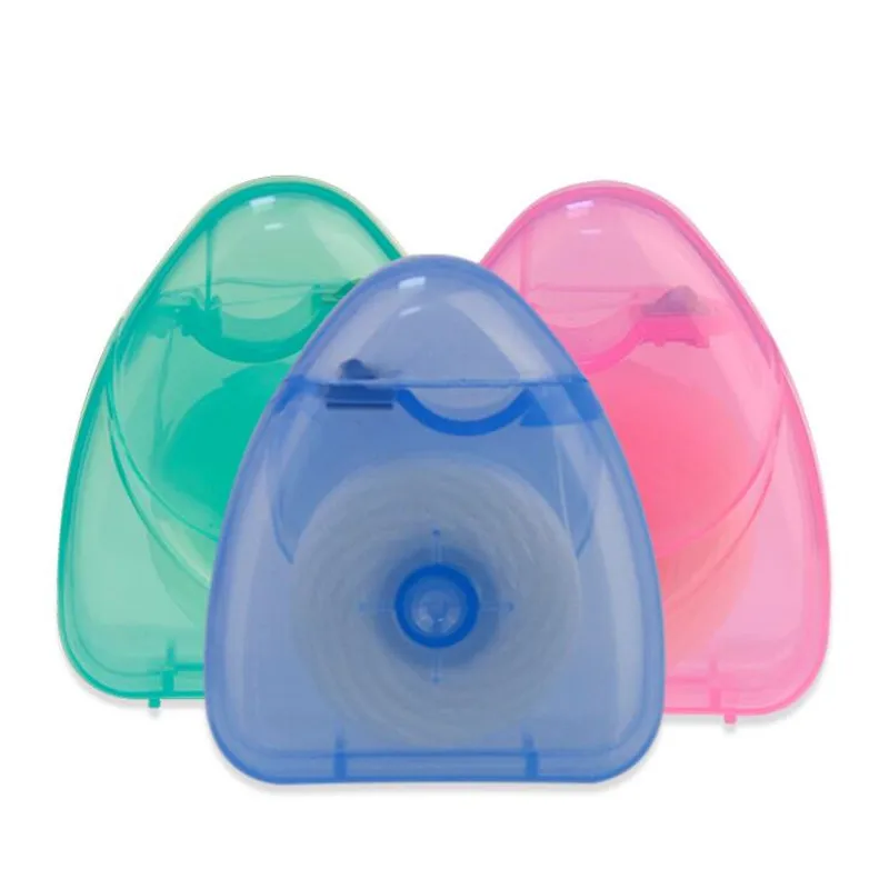 Зубная нить с микровоском 50 м ароматом перечной мяты | Красота и здоровье