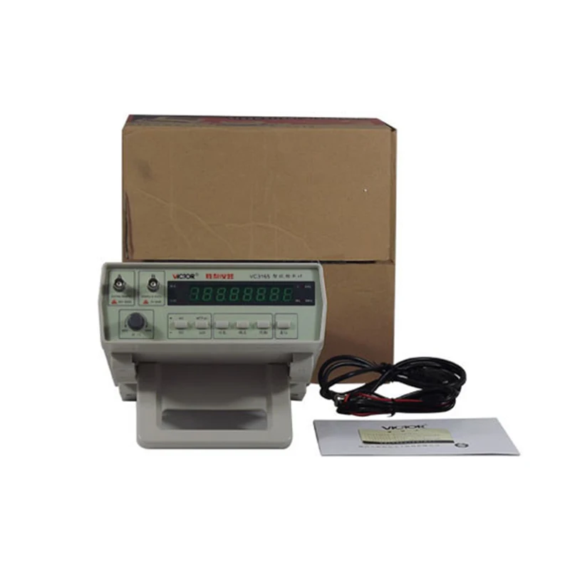 

VC3165 Precision Frequency Counter frequency meter digital cymometer 0.01Hz-2.4GHz 2Input Channels AC/DC coupling 8-digit