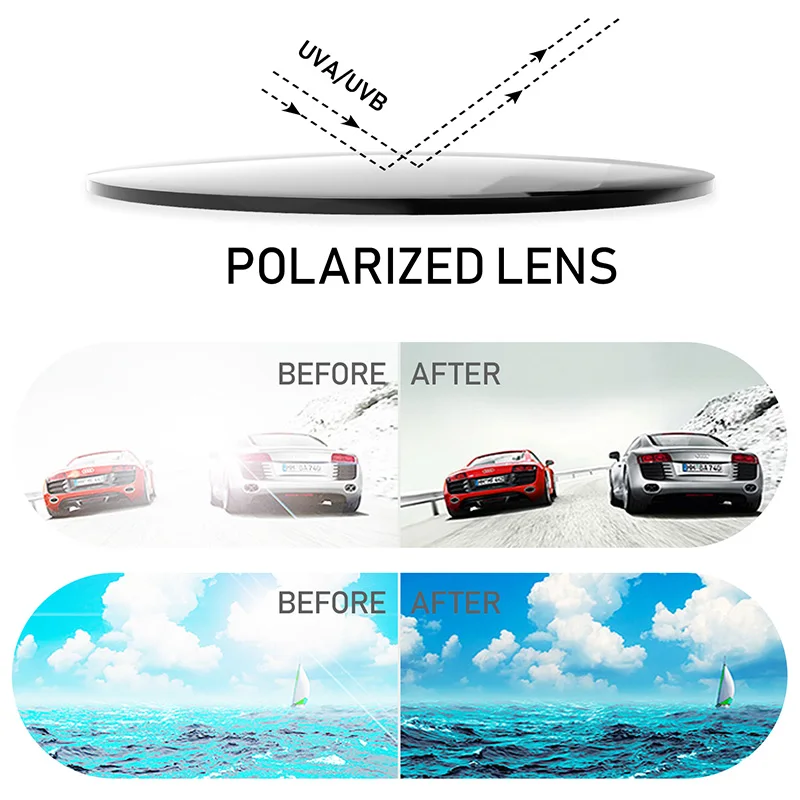 Женские солнцезащитные очки VEGOOS большие поляризационные в винтажном стиле с