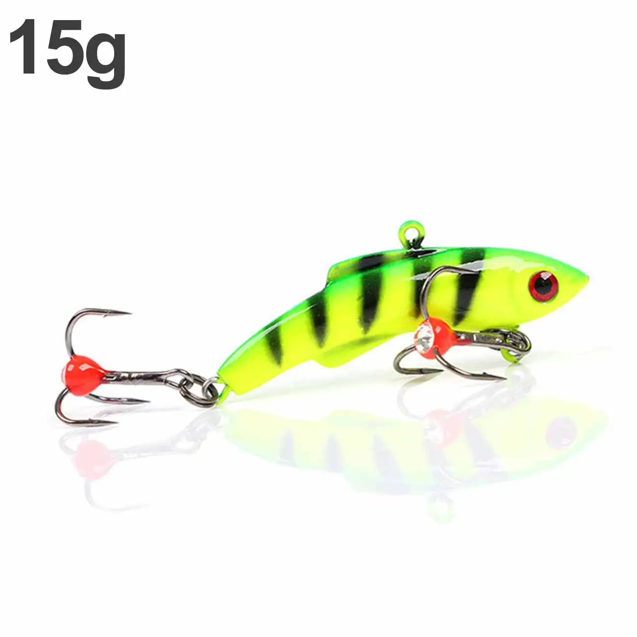 

1pcs Artificial Fishing Lure Movable Fishing Bait Hard Ice Jigging Lure with Fish Hook for Winter Outdoor Ice Fishing Tools