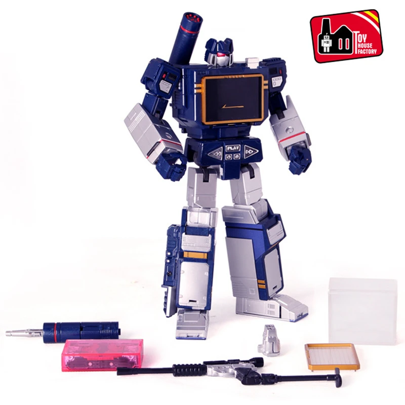 G1 трансформаторы ТГФ 01J THF-01J Soundwave THF01J одна лента Walkman MP13 оверсайз фигурки из