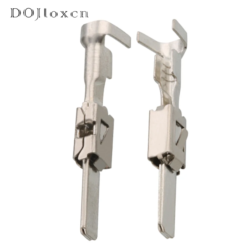 

20 Pcs 2.8 MM Brass Tinned AMP Electrical Car Wire Harness Connector Wiring Terminal Male Plug DJ615B-2.8*0.8A 2-964300-1