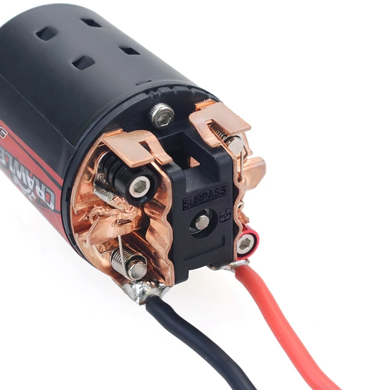 

SURPASS HOBBY 550 10T Brushed Motor Waterproof 5-Slot for TRAXXAS Tamiya RedCAT Kyosho WLtoys 1/10 RC Crawler Car