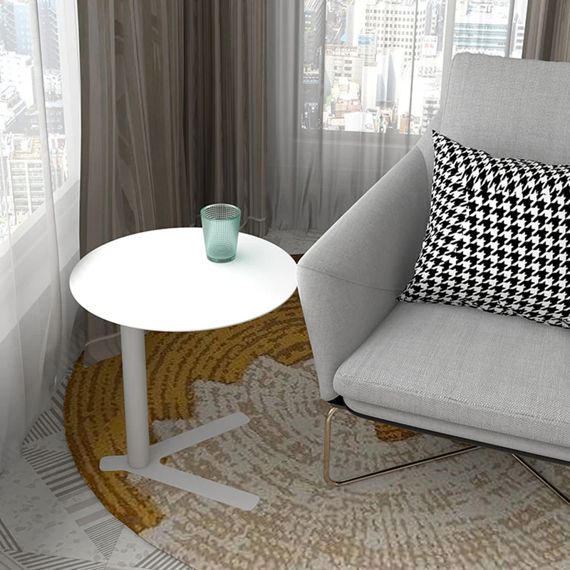 _ Мебель для гостиной журнальный столик металлический диван боковые столы