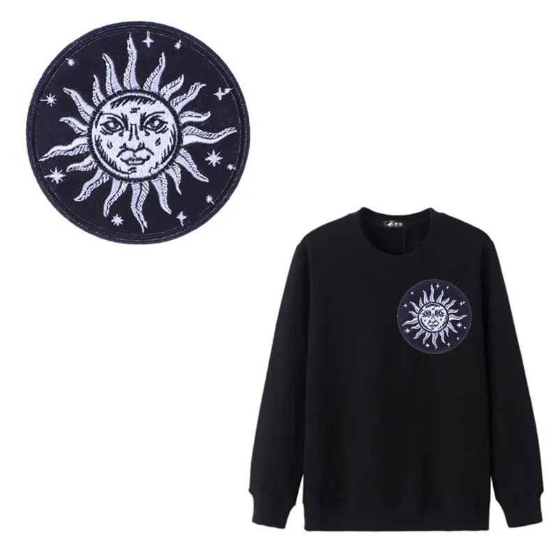 Круглая нашивка для одежды термоклейкая аппликации | Дом и сад