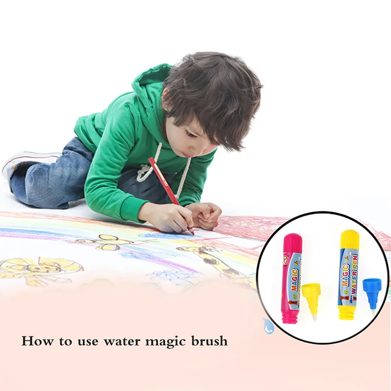 Детская водная ручка мини-мел без чернил для рисования школы и офиса коврик водой