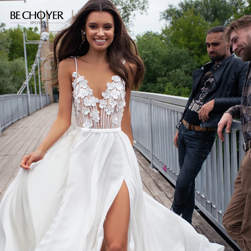 Женское свадебное платье из тюля ТРАПЕЦИЕВИДНОЕ ПЛАТЬЕ на бретелях спагетти с