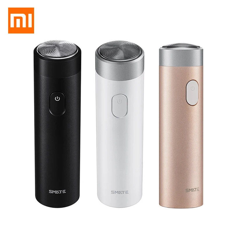 Xiaomi Mijia SMATE USB электрическая бритва мини Портативная Мужская бритва Водонепроницаемая моющаяся бритва с одним лезвием машинка для бритья триммер для бороды