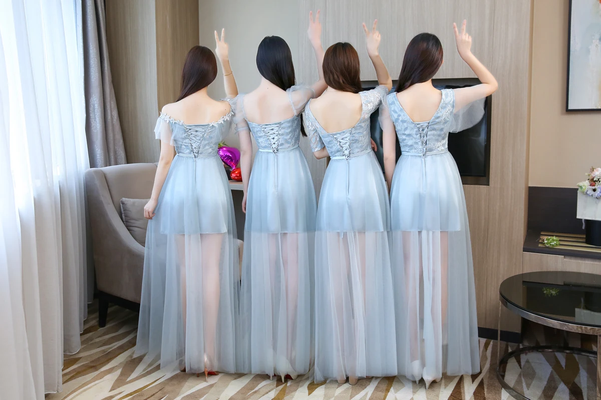 Женское фатиновое платье в пол длинное облегающее для свадебной вечеринки