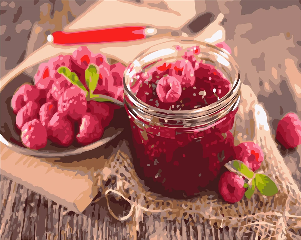 

Картина маслом по номерам на холсте, 40 х50 см
