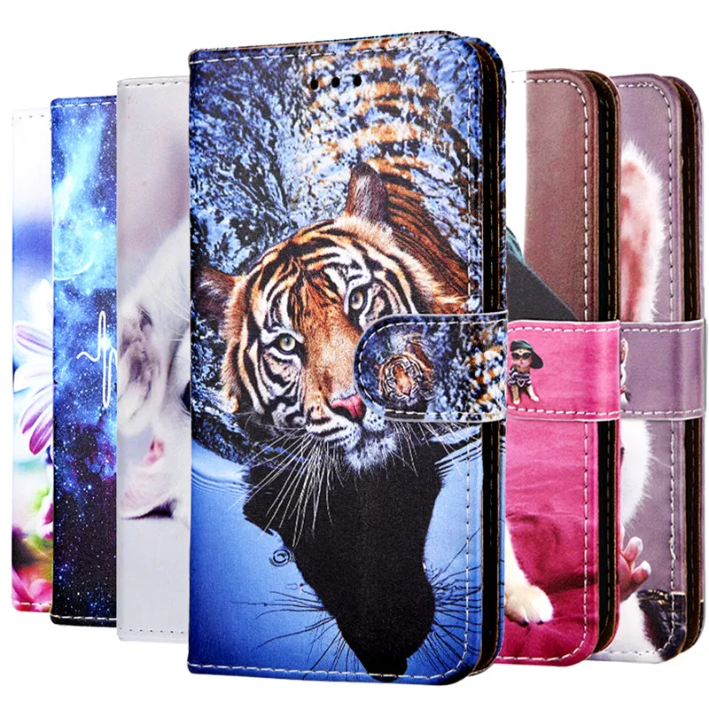 

Leather Flip Wallet Case For Samsung Galaxy J4 J6 Plus J8 J2 Pro 2018 J3 J5 J7 Core Prime 2015 2016 2017 Cases Cover Phone Bags