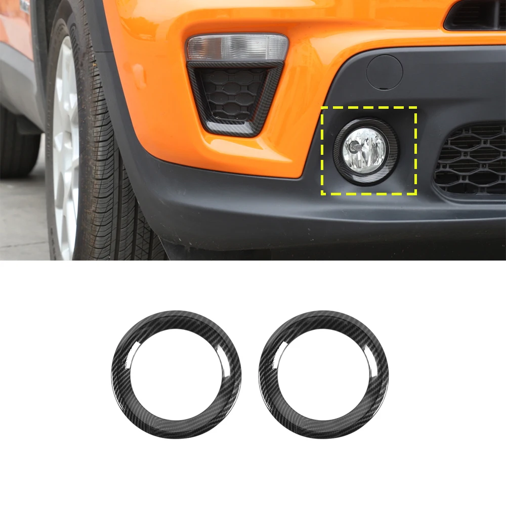 Передняя противотуманная фасветильник для Jeep Renegade 2019 2020 2021 декоративная крышка