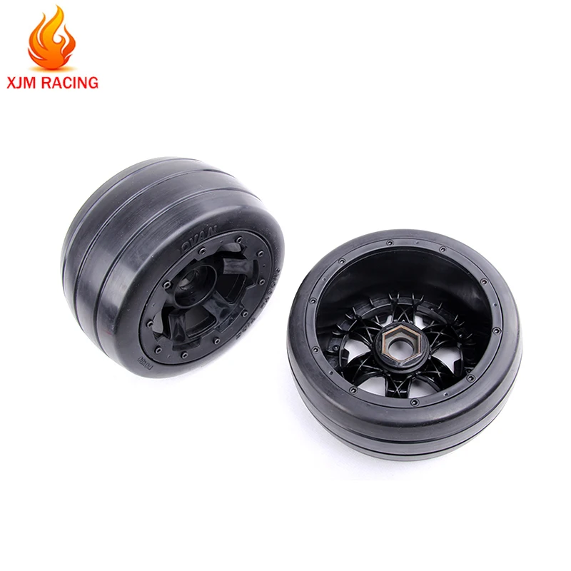Передние и задние силиконовые шины в сборе для 1/5 HPI Rofun Baha Rovan King Motor Baja 5b Ss