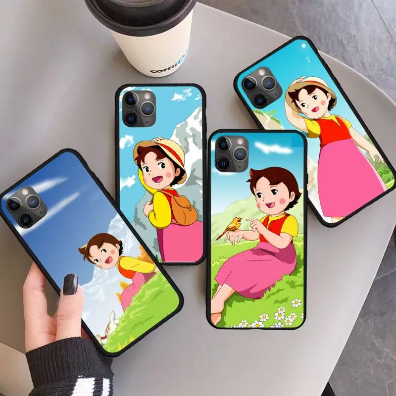 

Heidi japan cartoon Phone Case For iphone 12 11 13 7 8 6 s plus x xs xr pro max mini