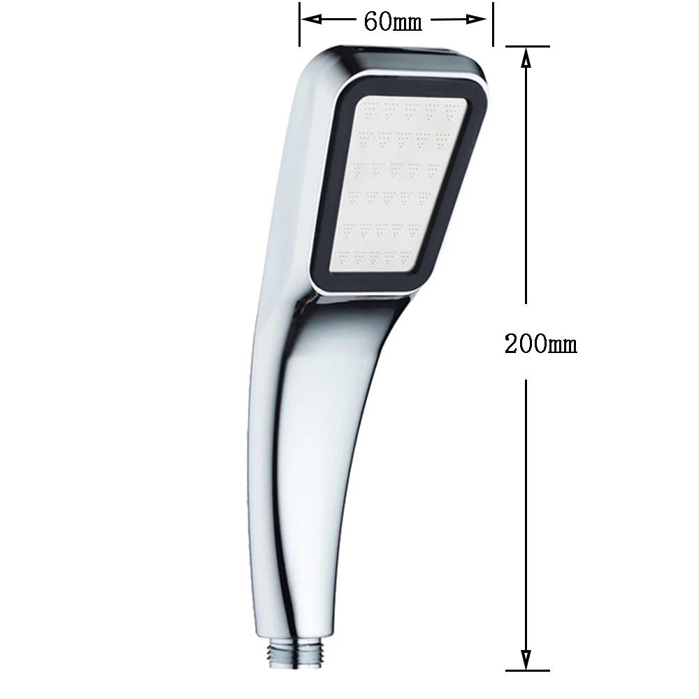 

High Pressure Shower Head Water Saving 300 Holes Rainfall Bath Shower Classic Silver Color Filter Spray Nozzle