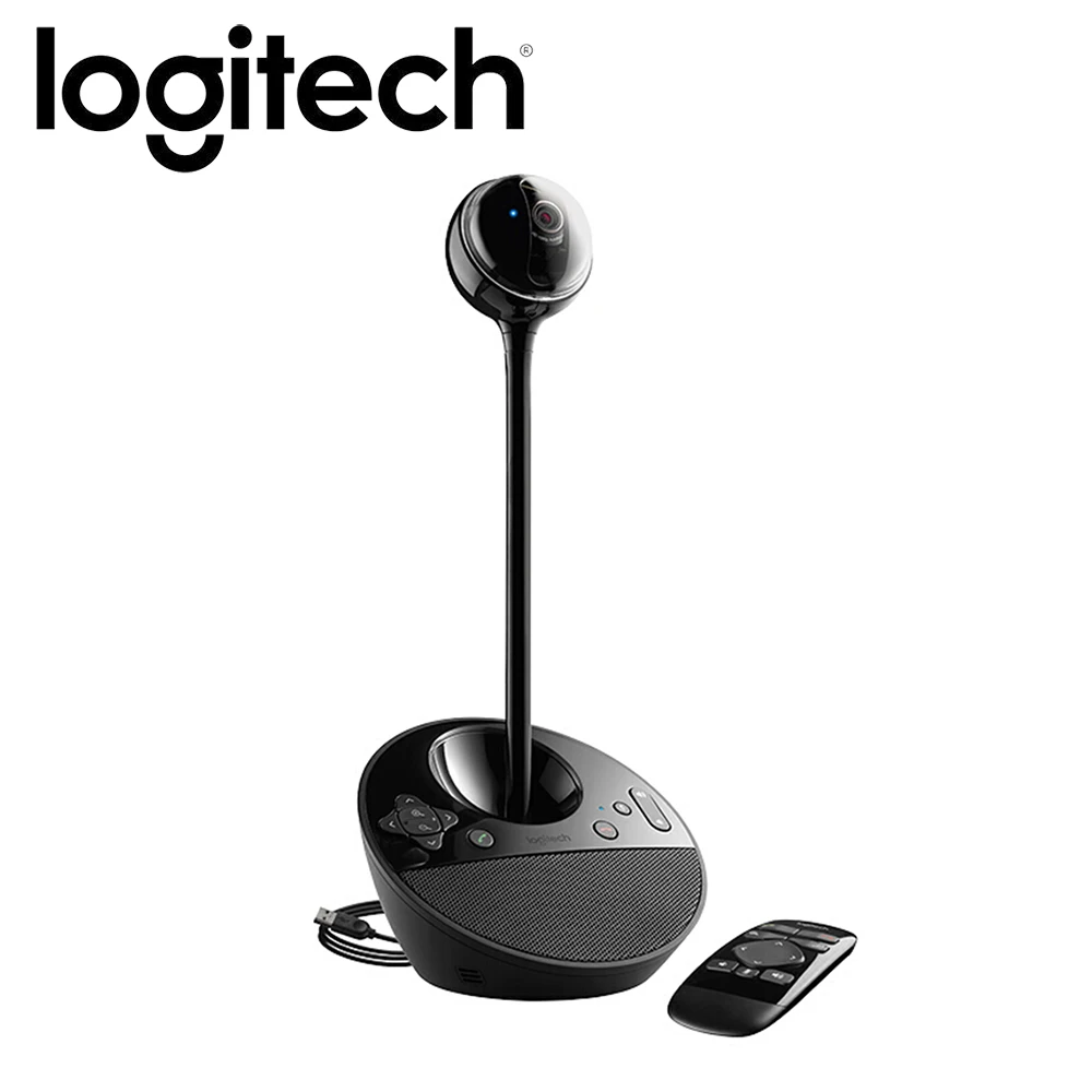 Веб-камера logitech BCC950 FHD 1080P веб-камера бизнес-конференции веб-камера с громкоговорителем дистанционное управление видео камера для компьютера