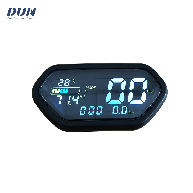 

Универсальный датчик фазы/Холла/скорости, 48-144 в, ЖК-дисплей спидометра для электрического скутера и мотоцикла