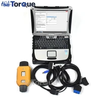 toughbook cf19 laptop vcads 88890180 interface with ptt 2 7 88890020 vcads pro for volvo truck diagnostic scanner tool