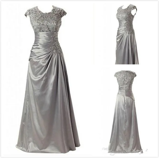 Горячая Распродажа платьев с рукавами крылышками для матери невесты 2019 vestido de