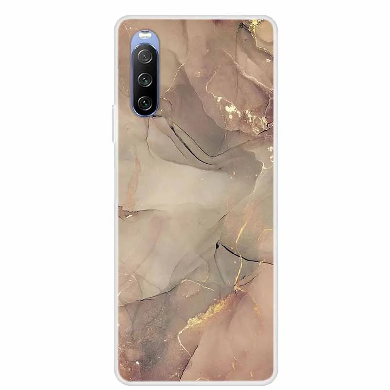 For Sony Xperia 10 III Case New Fashion Marble silicon Soft TPU Back Cover For Sony Xperia 5 III Phone Cases Xperia Ace II 1 III