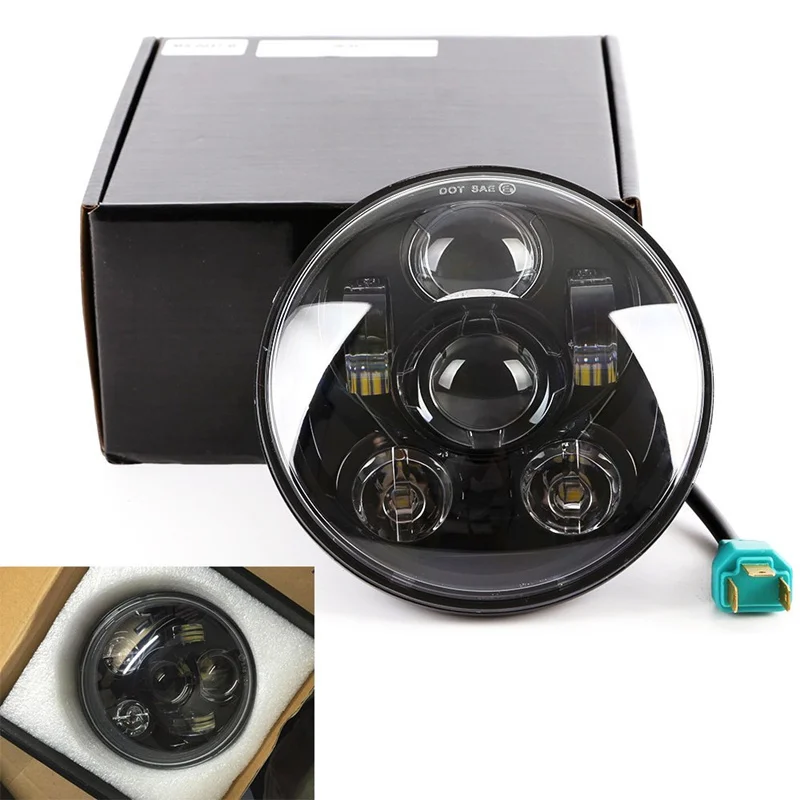 

Для Harley светодиодный 5-3/4 светодиодный 5,75 "светодиодная проекционная мотоциклетная фара для Harley XL 1200 883 Dyna Glide Fat Bob Street Bob