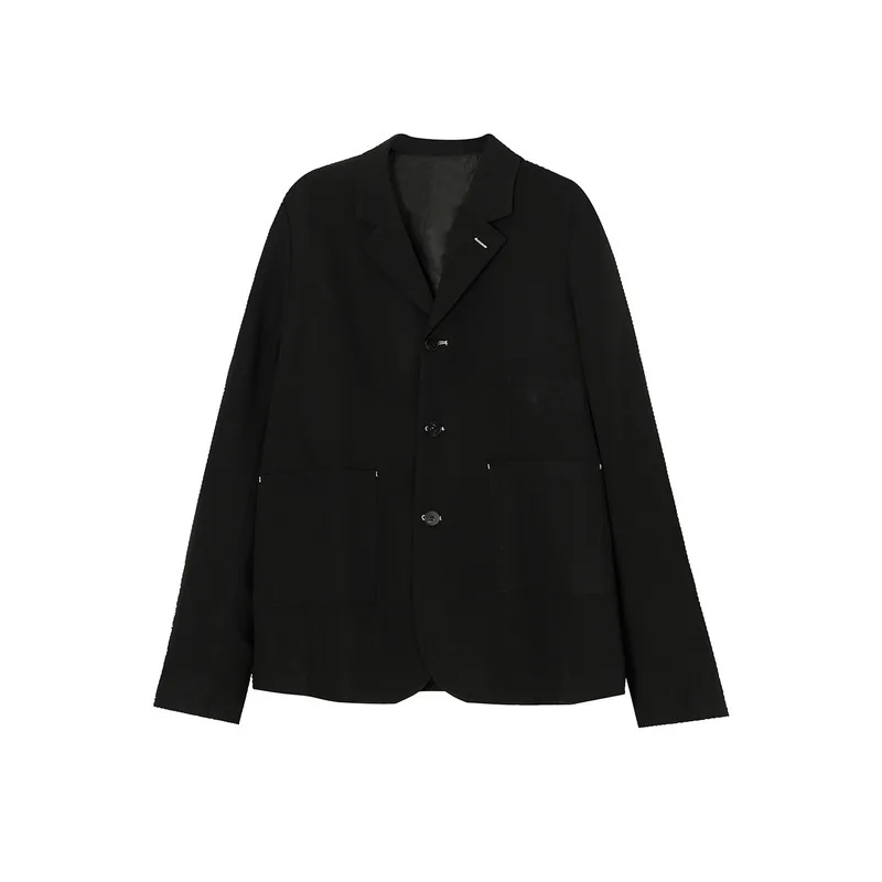 

Autumn new product retro solid color suit jacket men M5-AM-9523