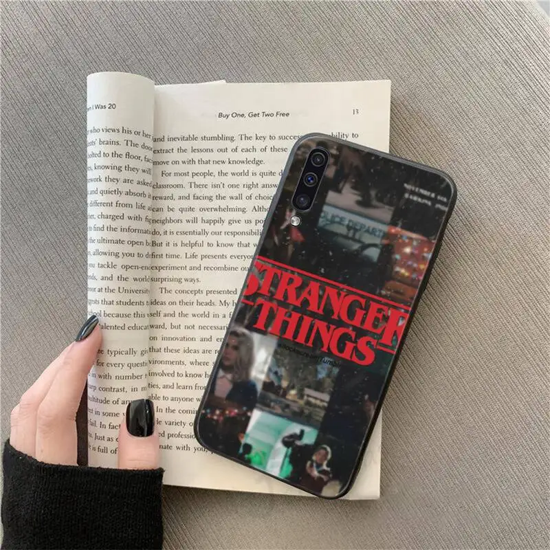 

stranger things Phone Case For Samsung galaxy S 9 10 20 A 10 21 30 31 40 50 51 71 s note 20 j 4 2018 plus