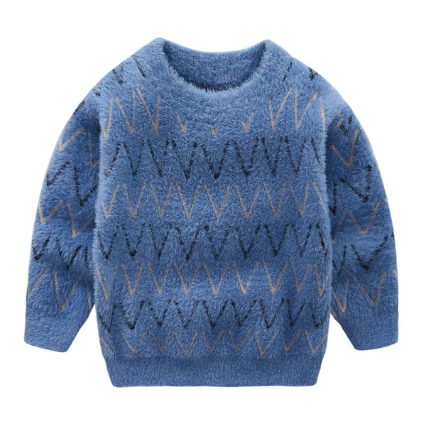 

Baby sweaters are thick for boys