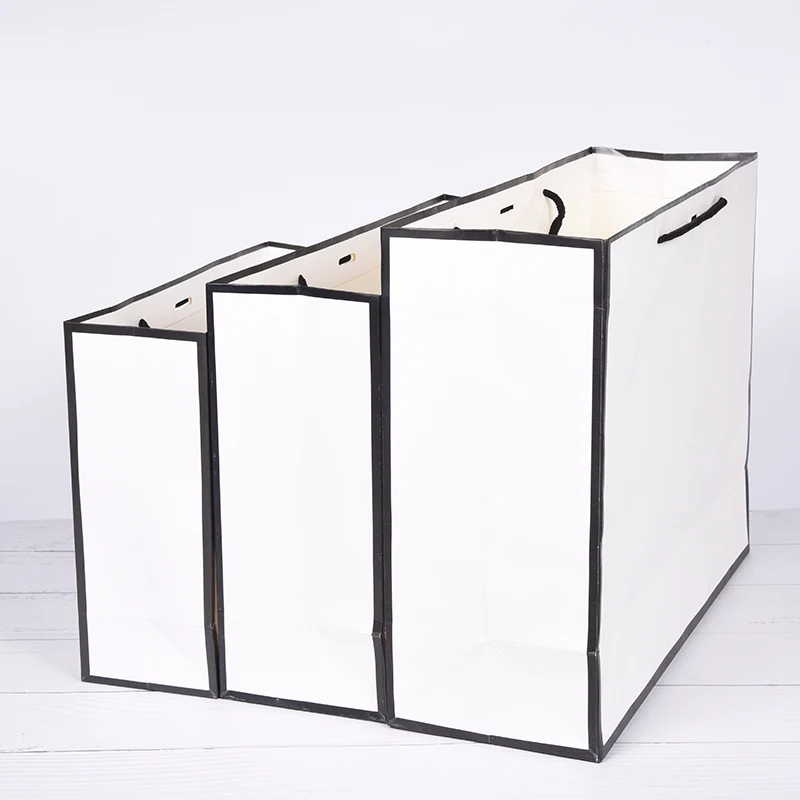 5 шт. бумажный свадебный подарочный пакет с ручками сумка для украшений обувь