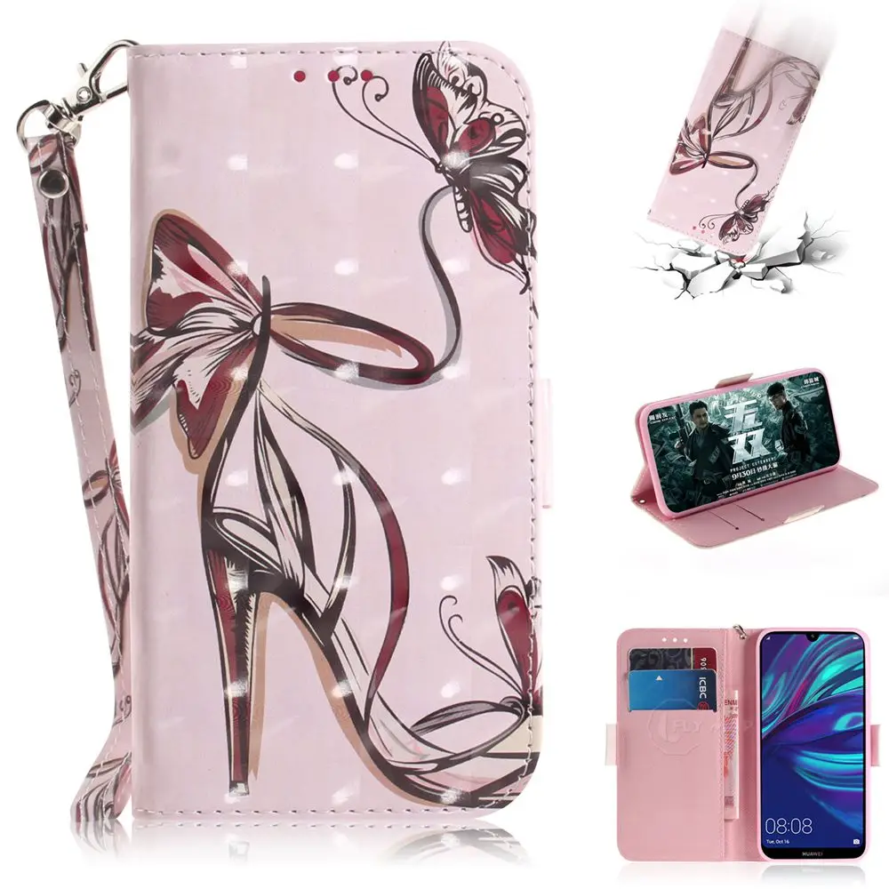 Флип-чехол для Huawei P30 Lite P30Lite MAR-LX1M MAR-L0 силиконовый чехол телефона кожаный MAR-LX21A