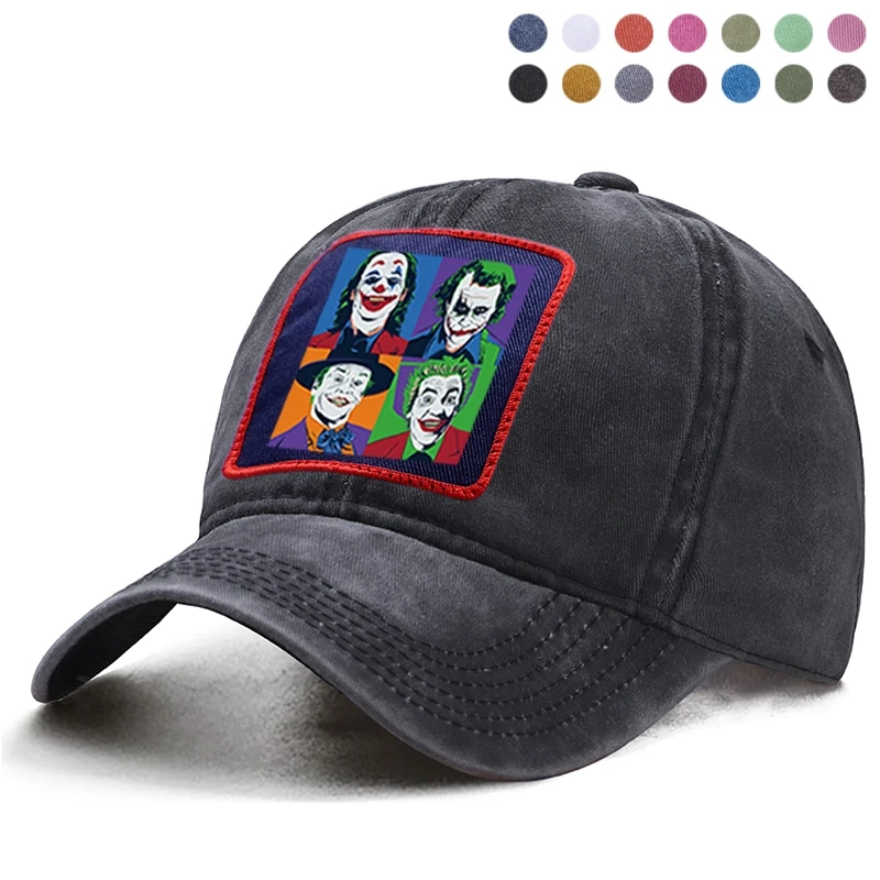 Бейсбольная кепка The Jokers Clown Friends для папы однотонная Кепка с козырьком водителя