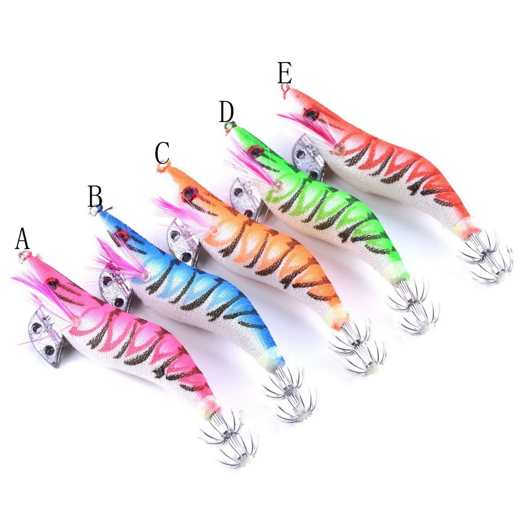 1 шт. наживка в виде светящейся креветки кальмарный джиг приманка для рыбалки