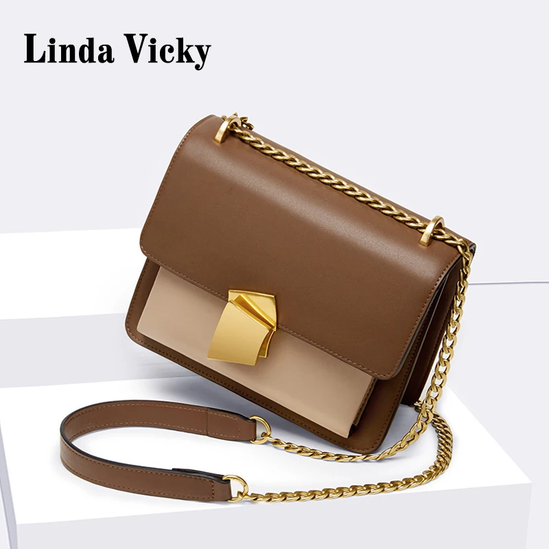 

Женская сумка-бокс из 2021 натуральной кожи, модная маленькая квадратная сумка на цепочке, сумка через плечо, сумка через плечо из высококачес...