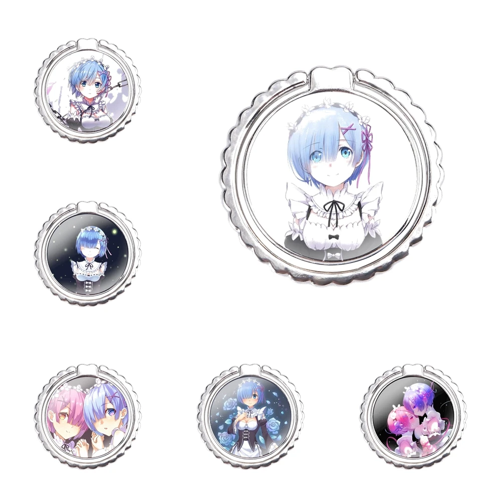 ReZERO Ram Rem держатель для мобильного телефона с кольцом-подставкой металлический