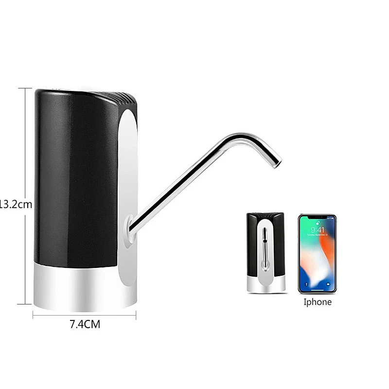 Домашний диспенсер для воды с USB зарядкой бытовой автоматический Электрический