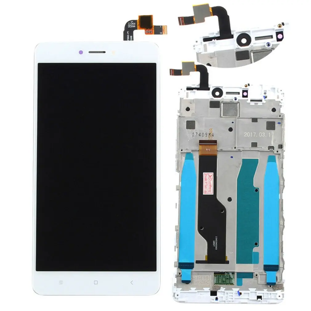 Для Xiaomi redmi Note 4X/Note 4 Global glass lcd дисплей сенсорный экран сборка Панель рамка экран дигитайзер Запасная часть