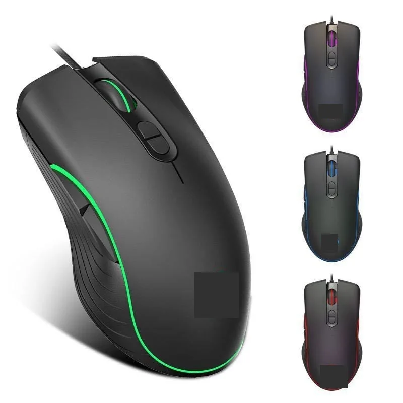

RGB Light 7200DPI Macro Programmable 7 Buttons Upgraded version Optical USB Wired Mouse Gamer Mice computer Gaming